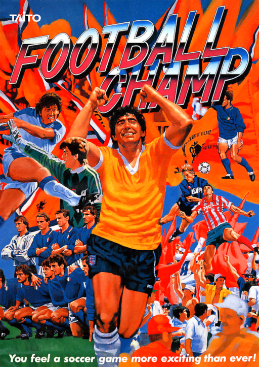 Football Champ (World) Arcade Game Cover